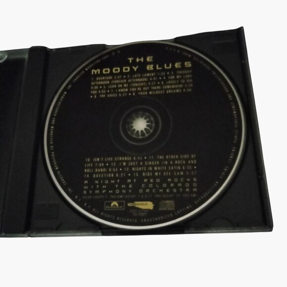 The Moody Blues A Night At Red Rocks Live CD Album - Picture 5 of 5